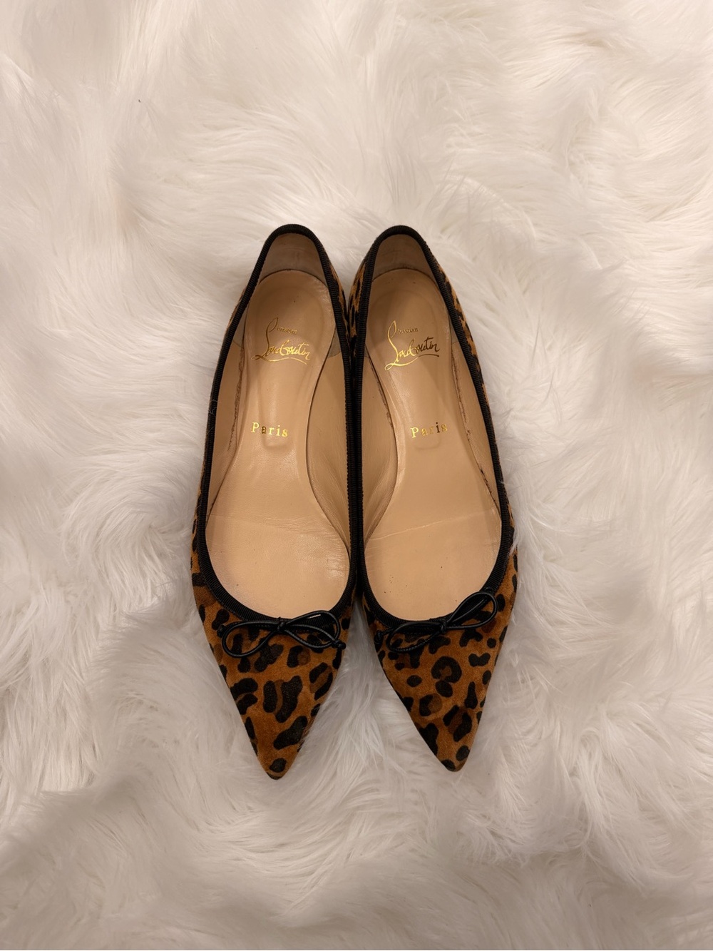 Christian Louboutin leopard flats - Picture 4 of 5